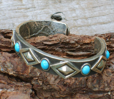 turquoise sterling cuff bracelet (3).jpg